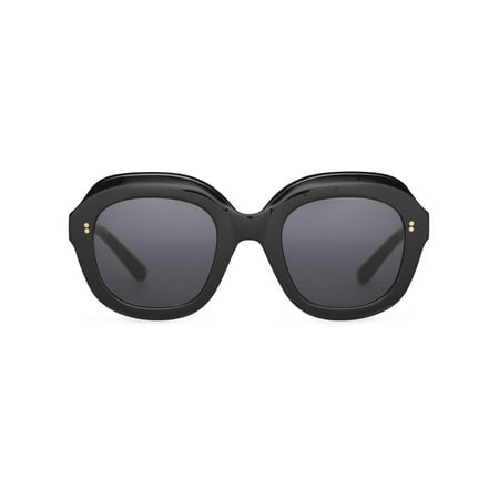 TOMS Sunglasses Mariska Shiny Black | Dark Grey Lens