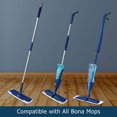 thumbnail image 2 of DEELLEEO Replacement Microfiber Cleaning Pads for Bona Wet&Dry Mop  18 Inch  Washable & Reusable Refills, 2 of 7