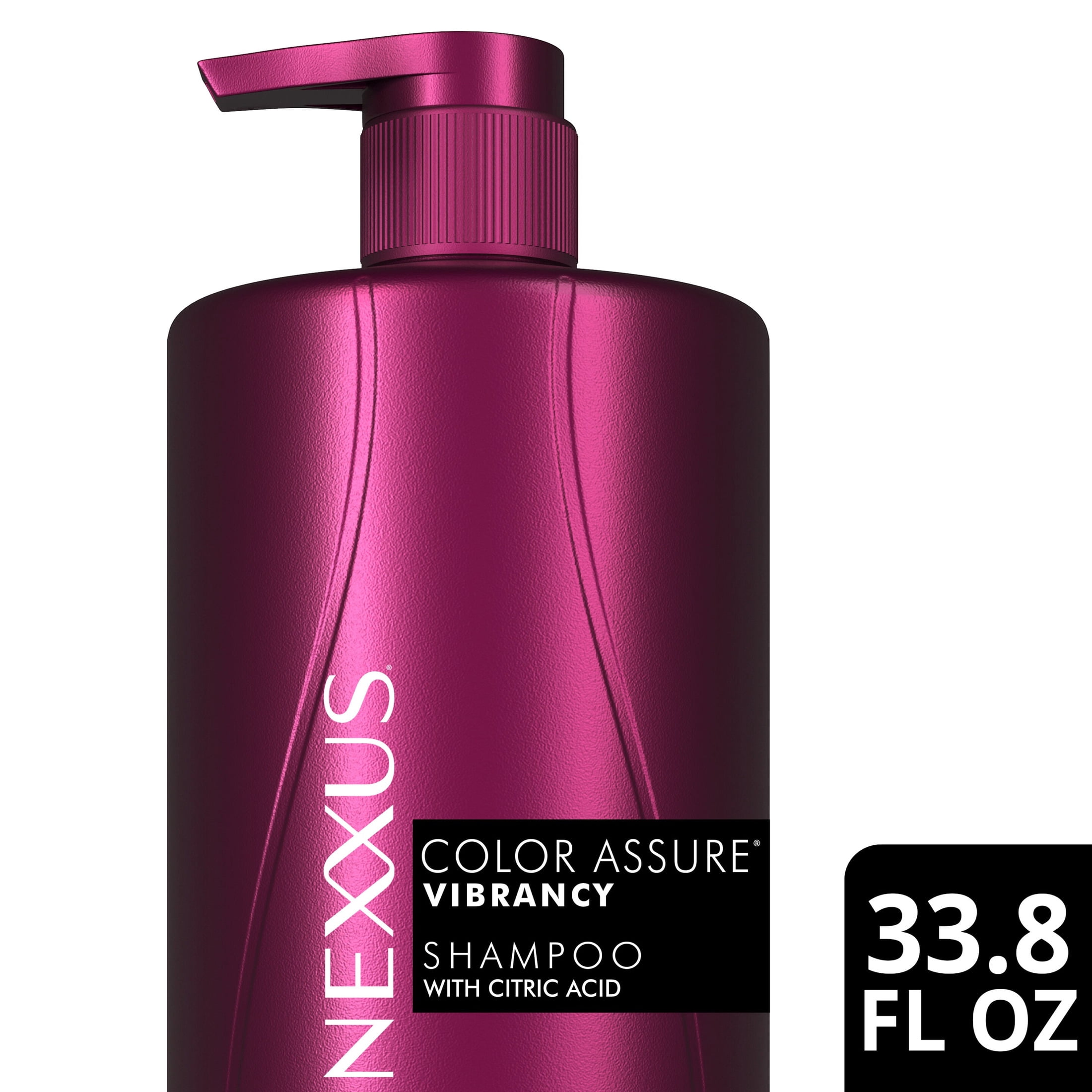 Nexxus Color Assure Shampoo for Color Treated Hair for Vibrancy Powered by Chromabond Sealer with Citric Acid ,33.8 fl oz
