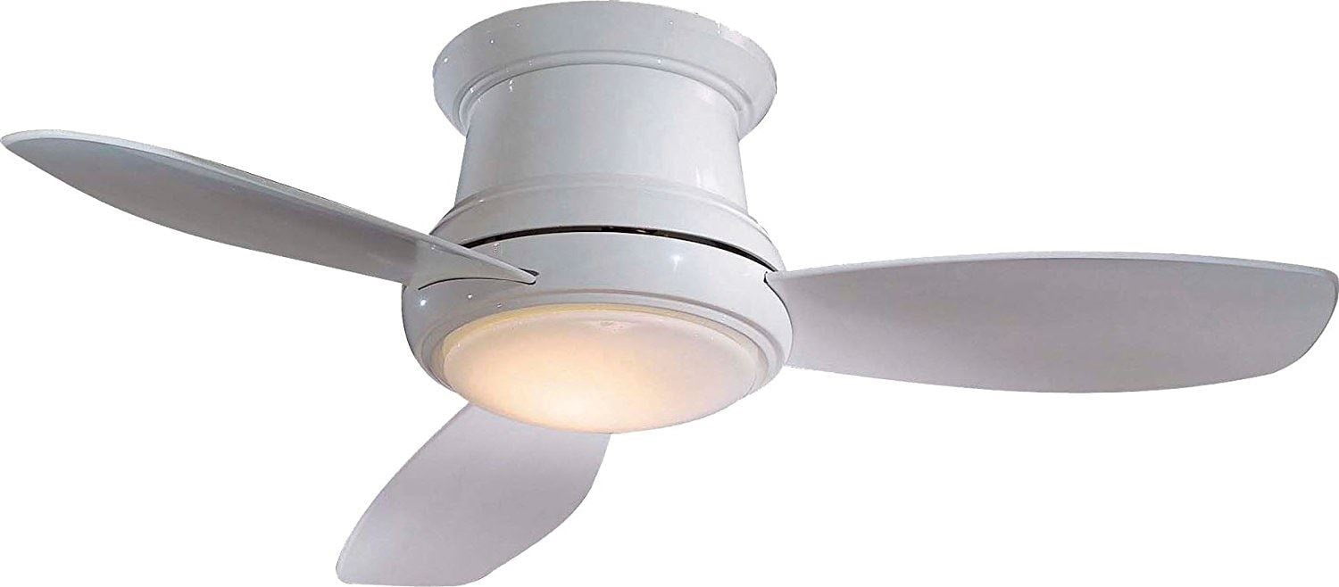 MINKA AIRE F518WH FLUSH MOUNT CEILING FAN WHITE