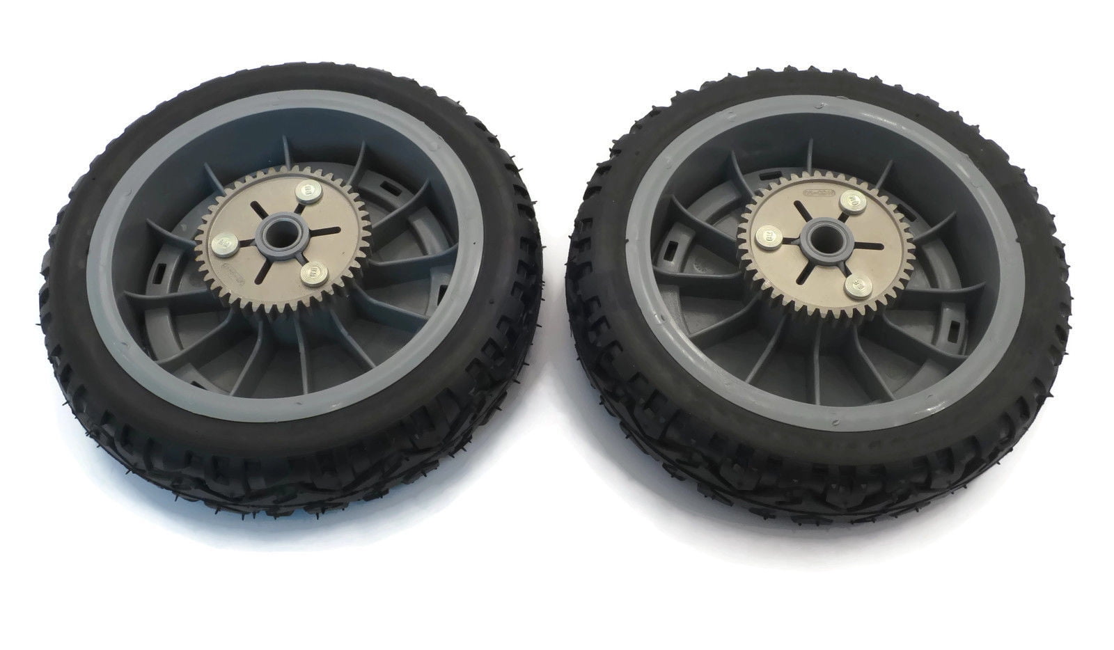 (2) OEM Toro 8" WHEEL GEAR ASSEMBLIES 1073709 for RWD Push Lawnmower