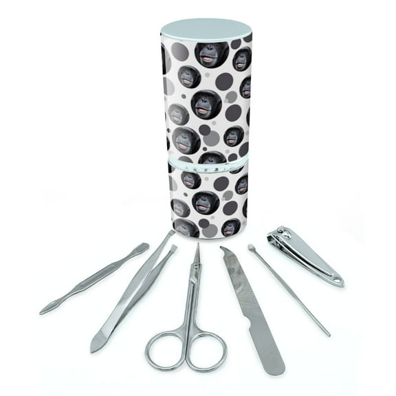 Chimpanzee Chimp Ape Monkey Manicure Pedicure Grooming Beauty Care Travel Kit