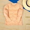 thumbnail image 4 of Disfraz de cosplay con músculos para niños, chaleco realista para el pecho masculino, divertido atuendo con músculos falsos para fiestas de Halloween y actuaciones en el escenario., 4 of 6