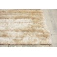 thumbnail image 3 of Nourison Urban Safari Pastel Mink Shag Area Rug (2'3 x 8'), 3 of 5