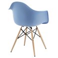 thumbnail image 3 of Modway Pyramid Indoor or Outdoor Dining Armchair, Multiple Colors, 3 of 4