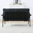thumbnail image 4 of Jopath 53" Loveseat Sofa Couch for Small Spaces,Corduroy 2-Seater Love Seats Sofa Couch for Apartment, Bedroom,Black, 4 of 7