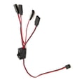 thumbnail image 4 of 2PCS RC Extension 1 to 4/ 1 to 3 Y Wire Cable LED Light Control Power Switch for JR Futaba RC Model, 4 of 8