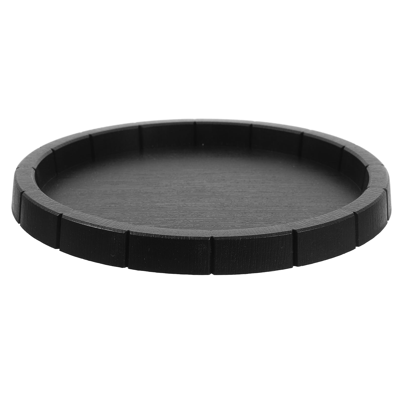 RENACLIPY Black ABS Dual-Use Reptile Feeding and Water Dish Bowl, Easy to Clean, Ideal for Feeding and Hydrating Reptiles