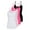 Hg,pink,neon Pink,black, variant on ACTIVE UNIFORMS Women's Camisole Cotton Stretch Undershirt with Adjustable Strap Tank Top Multi-Pack of 2 (White, X-Small)