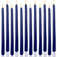 thumbnail image 1 of Candle LPUSA - Juego de 12 piezas cónicas sin humo, 30 cm, color azul marino, 1 of 7