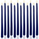 thumbnail image 1 of Candle LPUSA - Juego de 12 piezas cónicas sin humo, 30 cm, color azul marino, 1 of 7