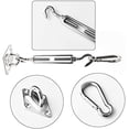thumbnail image 3 of 6 Inch Shade Sail Hardware Kit, 40 Pcs Stainless Steel Sun Shade Installation Kit for Triangle Sun Shade Sail (40 PCS) (40 PCS), 3 of 4