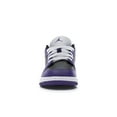 thumbnail image 3 of Jordan Kid's 1 Low Court Purple Black Shoes, from StockX, 3 of 5
