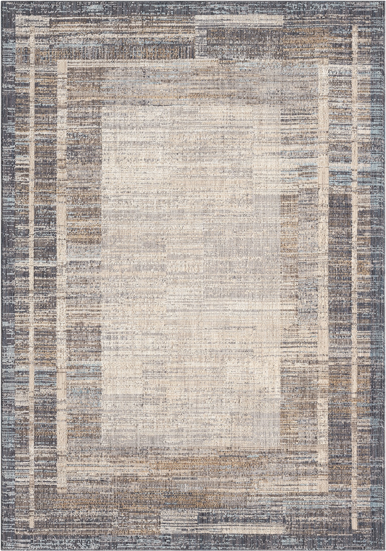United Weavers Utopia Alden Contemporary Abstract Area Rug, Blue, 7'10" x 10'6"