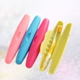 thumbnail image 4 of MasteelfCA 4pcs Plastic Toothbrush Tube Case Portable Candy Color Water-proof Toothbrush Storage Case (Mixed Color), 4 of 8