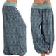thumbnail image 2 of WILLBEST Pantalones Casuales para Mujer, con Estampado de Banda Holgada, Cómodos, de Corte Ancho, para Uso Diario. Chica, 2 of 3