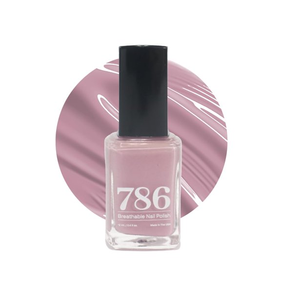 Esmalte de uñas 786 Cosmetics transpirable, vegano, libre de crueldad animal