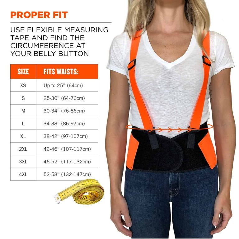 ProFlex 1650 Economy Elastic Back Support Brace, 4X-Large, 52