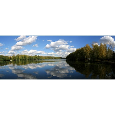Russian Landscape - LAMINATED POSTER Lake Nature Landscape Russia Poster Print 24 x 36