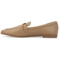 thumbnail image 3 of Journee Womens Mizza Loafer Slip On Square Toe Dress Flats, Widths Available, 3 of 9