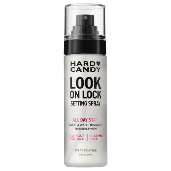 Hard Candy Glow On Lock Setting Spray, Alcohol-Free, 16 Hour Hold, Luminous Finish