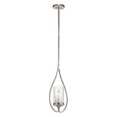 thumbnail image 2 of Kichler Lighting Laurel - One Light Mini Pendant, Shadow Bronze Finish with Clear Outer and Etched Inside Glass, 2 of 4