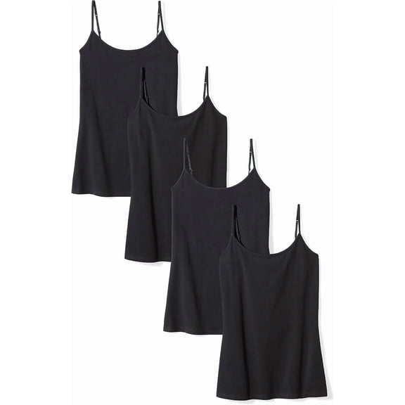 NISVIYA Women's Camisole Tank Top Underclothing Spaghetti Strap Basic Camisoles