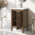 thumbnail image 5 of Vanity Art 20" Bathroom Vanity Cabinet with Ceramic Undermount Sink, Freestanding Storage Cabinet with Ceramic Top, and Removable Shelve, 5 of 7