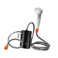thumbnail image 4 of figatia Portable Outdoor Shower Set Electric Shower Compact with Suction Cup with Hose Camping Shower Pump for Campervan Black with, 4 of 8