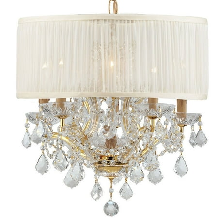 

Crystorama Lighting - Six Light Chandelier - Chandelier - Brentwood - Six Light