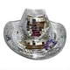 thumbnail image 1 of Sombrero de Bola de Discoteca, Sombrero de Vaquera Espacial con Purpurina Brillante, Sombrero de Bola de Espejo para Mujeres y Hombres para Accesorios de Fiesta, 1 of 6
