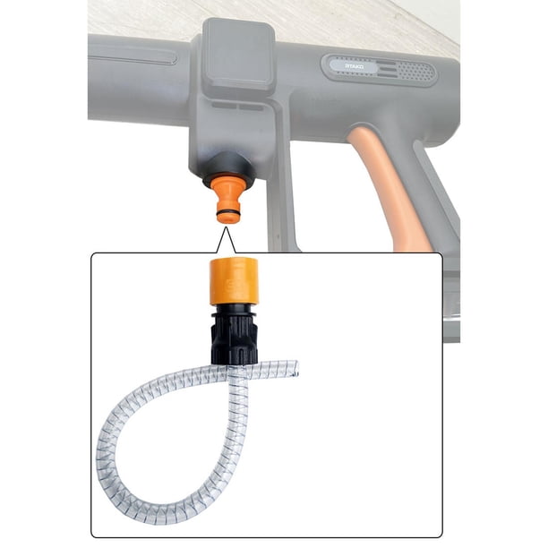 Adaptador de botella de agua con conector rápido, adaptador para botella de lavadora, accesorio de hidrolimpiadora a prueba de fugas para jardinería.