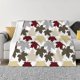 thumbnail image 1 of Fotbe maple leaves Manta de Franela con Estampado, Manta Ultrasuave para Cama, Sofá, Auto, Hipoalergénica y Antibolitas-50"x40", 1 of 6