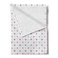 thumbnail image 2 of Pink Polka Dots Soft Flannel Fleece Throw Blanket, Pastel Design Simplistic Rounds Symmetry, Cozy Plush for Indoor and Outdoor Use, 70" x 90", Baby Pink Lavender Blue, by Ambesonne, 2 of 5