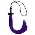 thumbnail image 6 of Endea Graduation Purple Graduation Tassel with Black Date Drop, 6 of 10