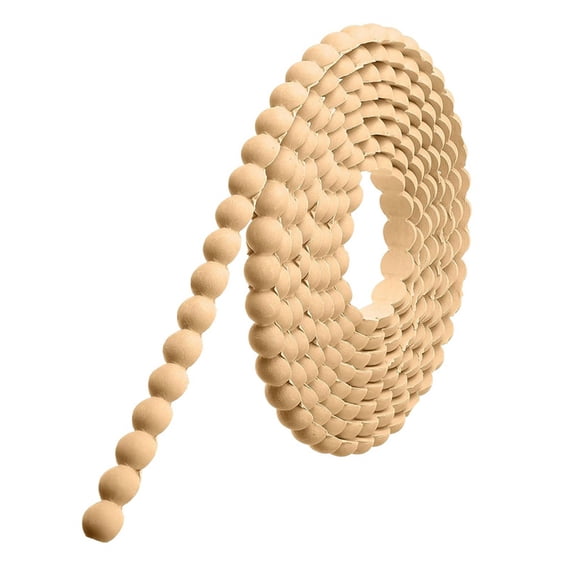 Flexible Molding Trim Peel and Stick for Walls Decorative Bead Pearl DIY Wall Trim for Bathroom Mirror Frame Border