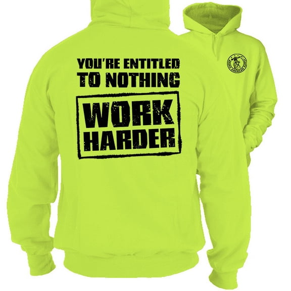 Entitled - Hi-Vis Hoodie