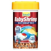 Tetra BabyShrimp 0.35 Ounce, Natural Shrimp Treat For aquarium Fish