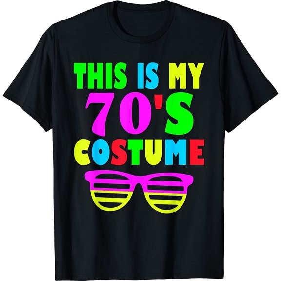 This Is My 70-s Costume T-Shirt 60's 70's Party Tee T-Shirt