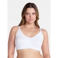 thumbnail image 2 of Joyspun Women’s Seamless Plunge Pullover Bralette, Sizes S-XXXL, 2 of 6