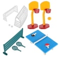 thumbnail image 2 of Miangastore Ensemble Sportif de Maison de Poupée Miniature Miniatures Réalistes Idéal pour le Jeu d'Imitation pour Enfants Mini Modèle de Simulation Accessoires Sportifs Miniatures, 2 of 8