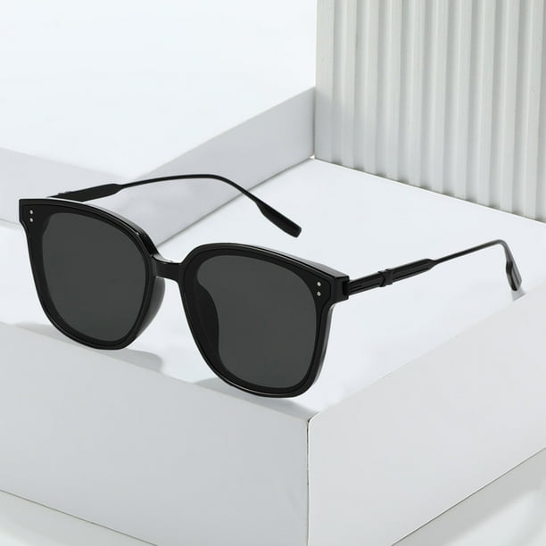 Hontri Sunglasses in Sale Sunglasses Semi Metal Sunglasses Men s All Match Fashion Sunglasses Women s High End New Style Sunglasses Men Black