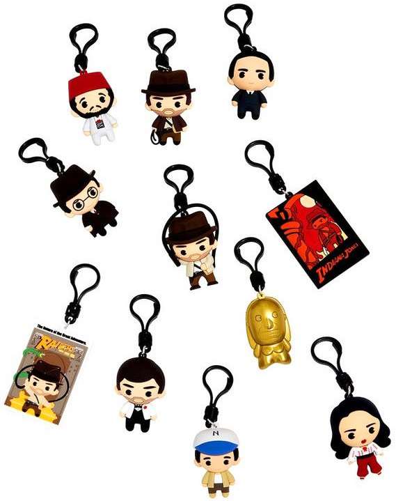 Disney 3D Figural Keyring Indiana Jones Mystery Box (24 Packs