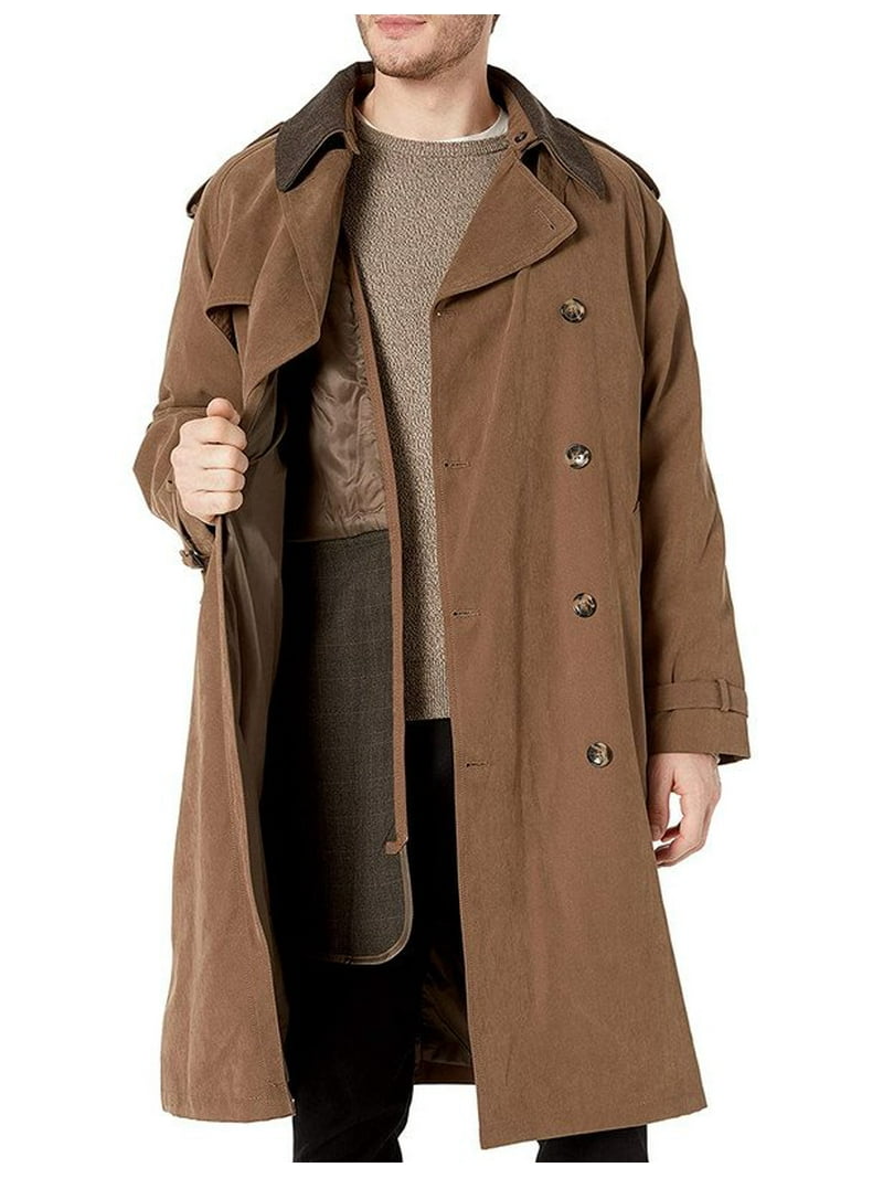 London Fog - Iconic Trench - Khaki, 44L - Walmart.com