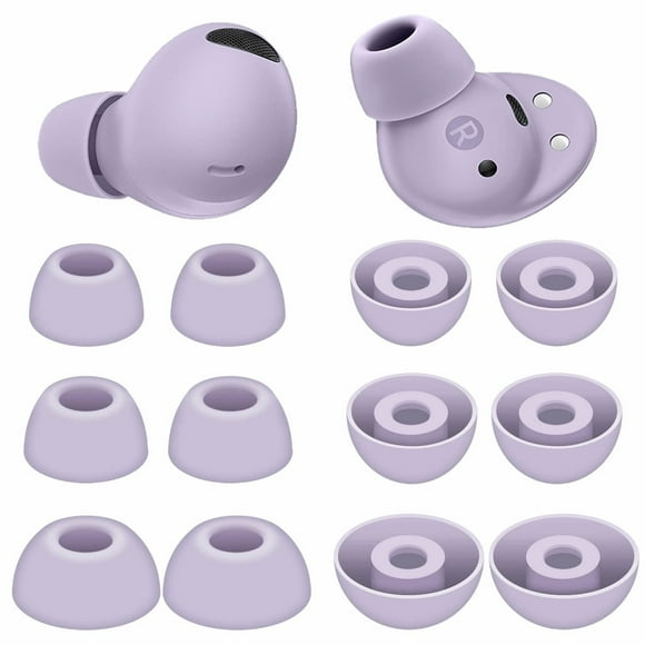 Galaxy Buds 2 Pro Soft Silicone Replacement Ear Tips Set in Bora Purple