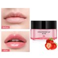 thumbnail image 1 of 1 paquete de crema de labios reparadora de fresa, tratamiento de exfoliación hidratante durante la noche, humectante de labios, aclara la línea de labios, 0,7 oz JAMW Sencillez, 1 of 5