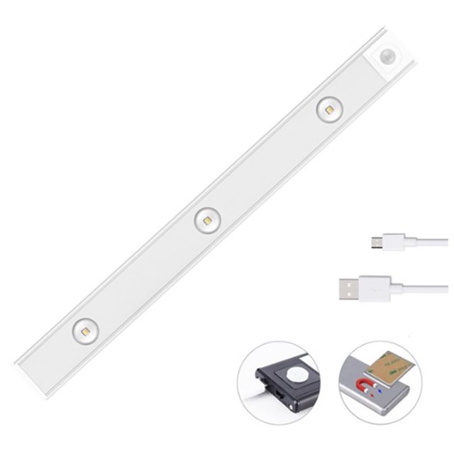 USB 5V Armario Tiras LED Autoadhesivas 500/700mAh 3 Modos para Librerías Hogar JShteea El nuevo