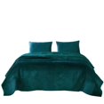 thumbnail image 2 of Benjara Bann 3 Piece King Quilt Set with Geometric Design, Green, 2 of 2