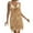 Gold, variant on Bigersell Prom Dresses for Women Fashion Strap Crew Neck Sequin Sleeveless Solid Mini Dress Party Dress Plus Midi Dress Style 20931, Female Extra long Dresses Gold One Size