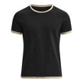 thumbnail image 5 of Cotton Linen T Shirts for Man Summer Casual Lightweight Breathable Short Sleeve Crewneck Loose Tshirts, 5 of 6